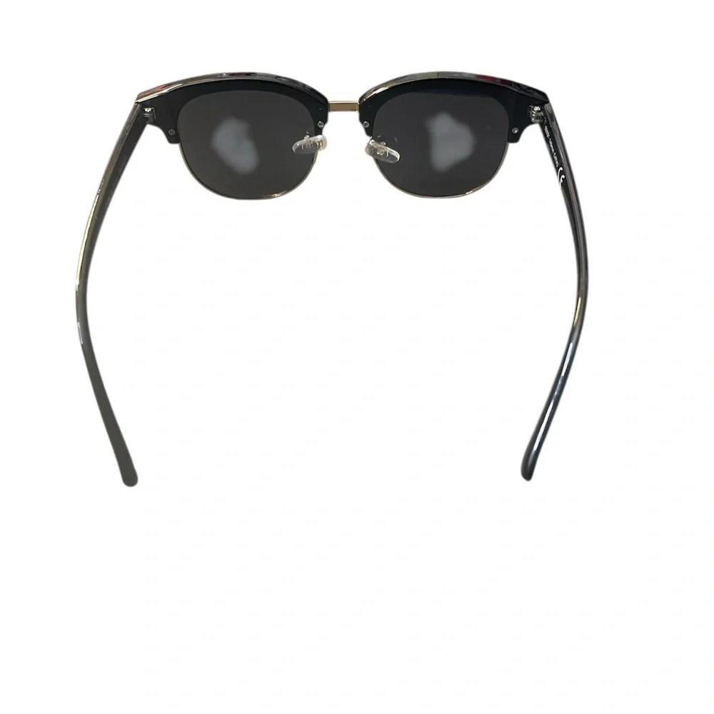 Women's Retro Browline Sunglasses - Adjustable Nose Pads, UV Protection #8